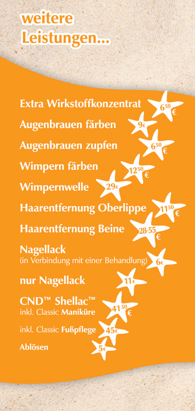 weitere Leistungen